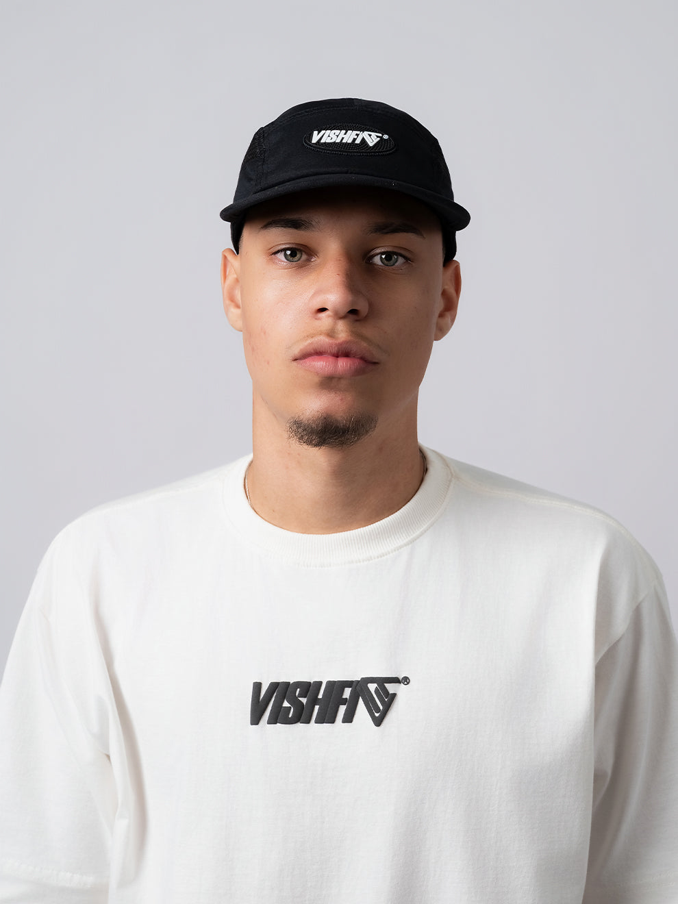 Boné 5 Panel Classic Tag Preto