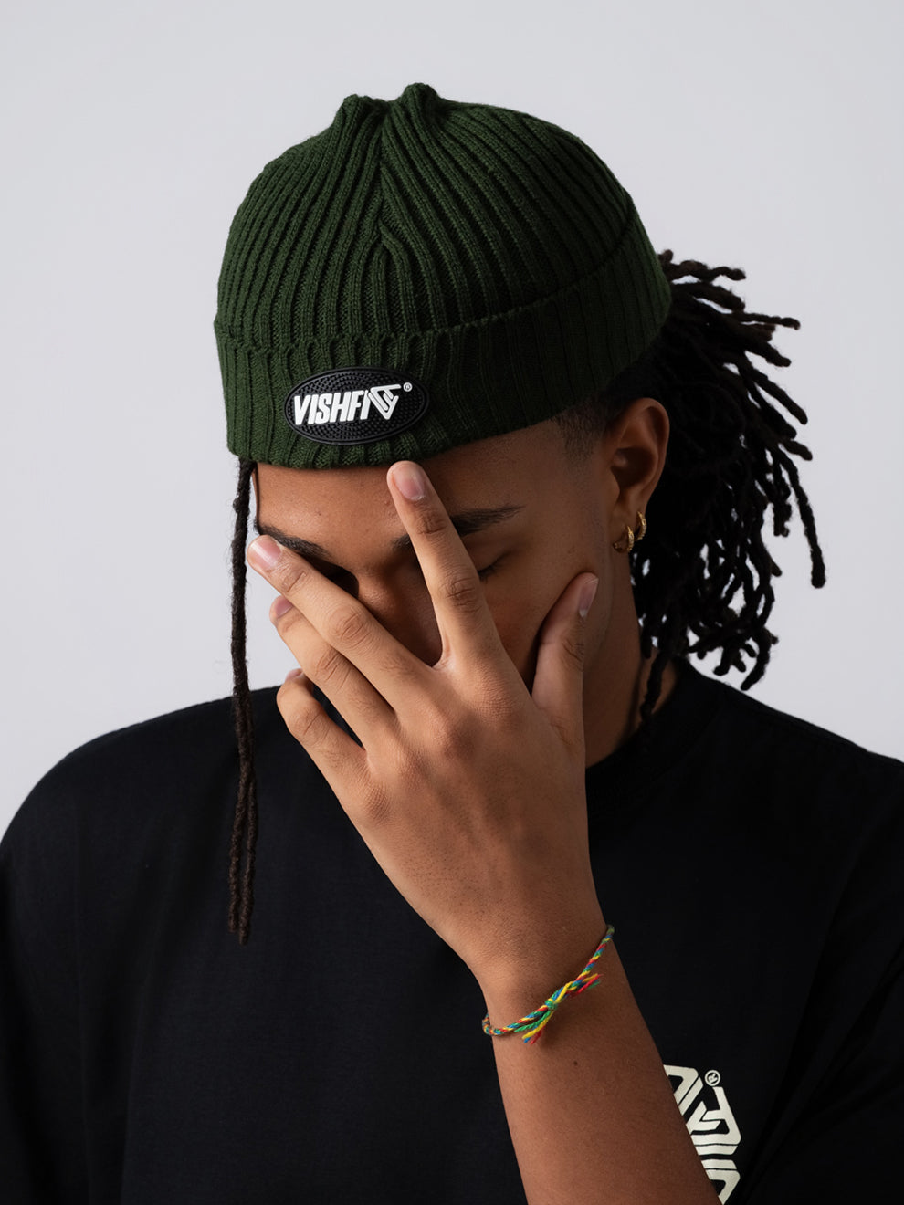Gorro Tag VISHFI Verde Escuro
