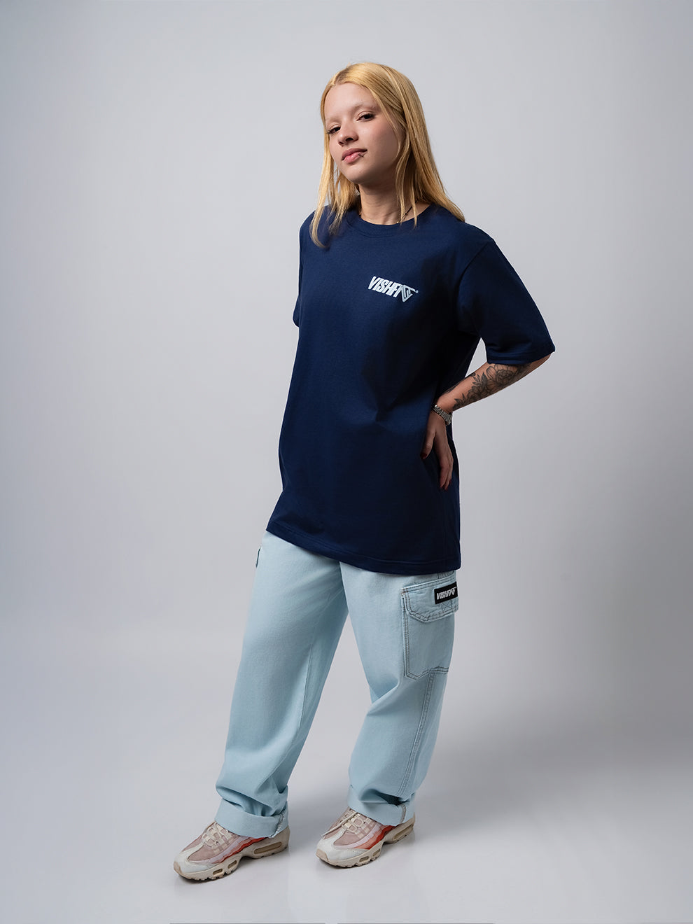 Camiseta Logo Navy