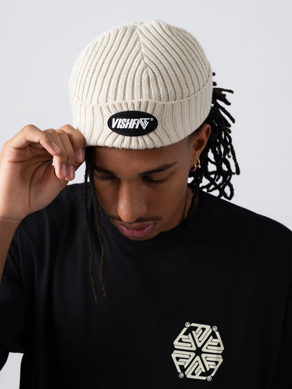Gorro Tag VISHFI Bege