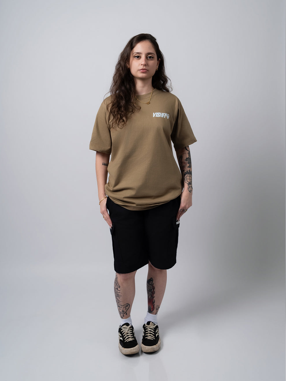 Bermuda Cargo Sarja Tag Preta