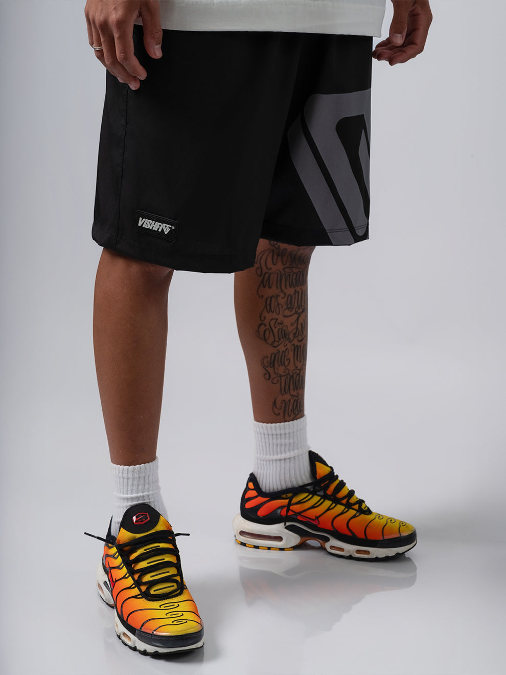 Bermuda Nylon Symbol Preto