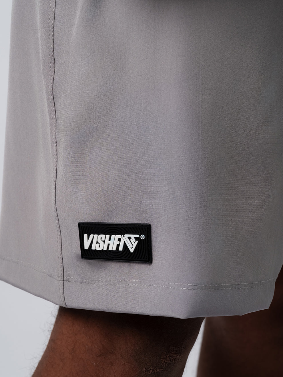 Bermuda Nylon Symbol Cinza