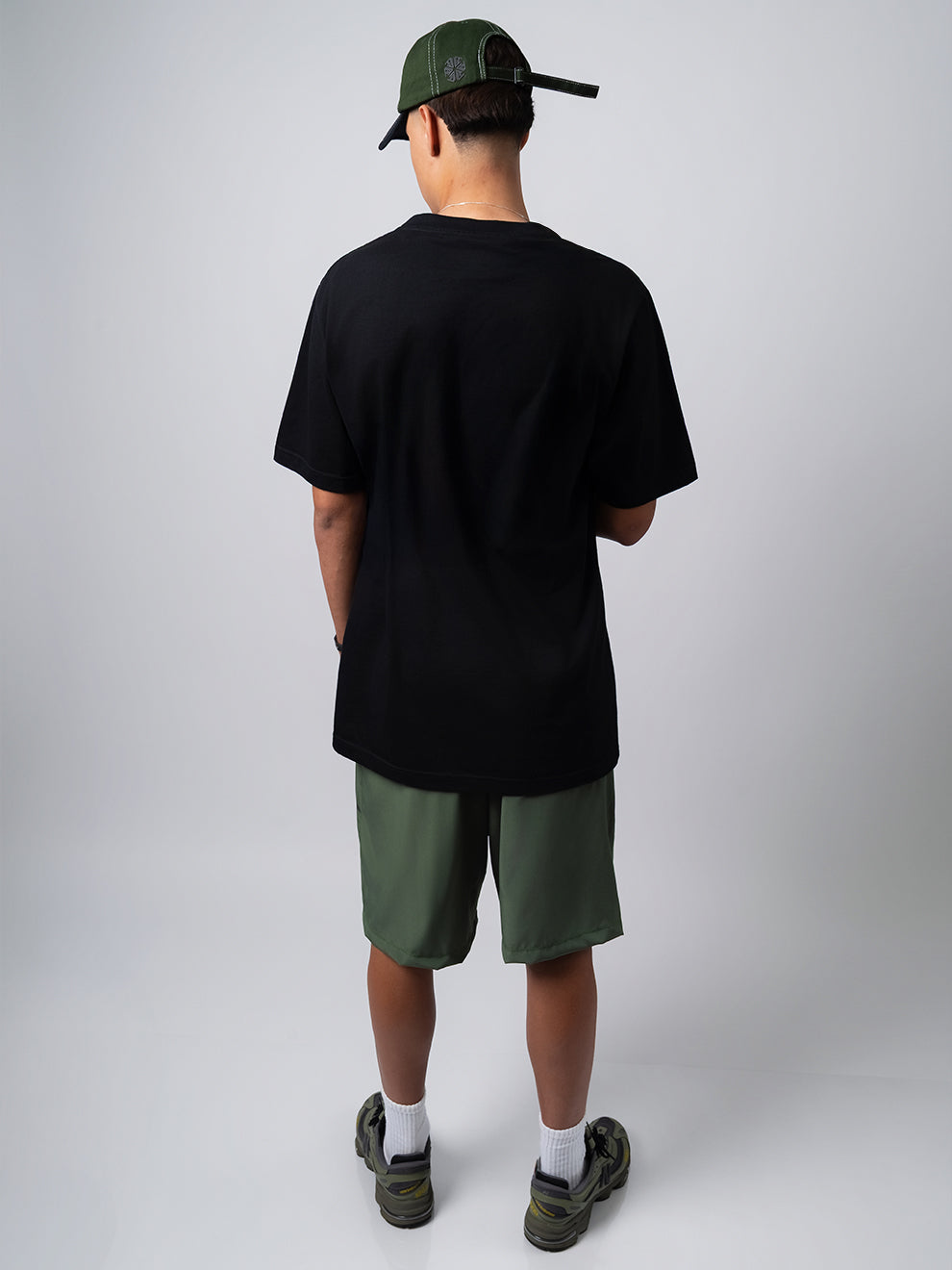 Bermuda Nylon Symbol Verde Militar