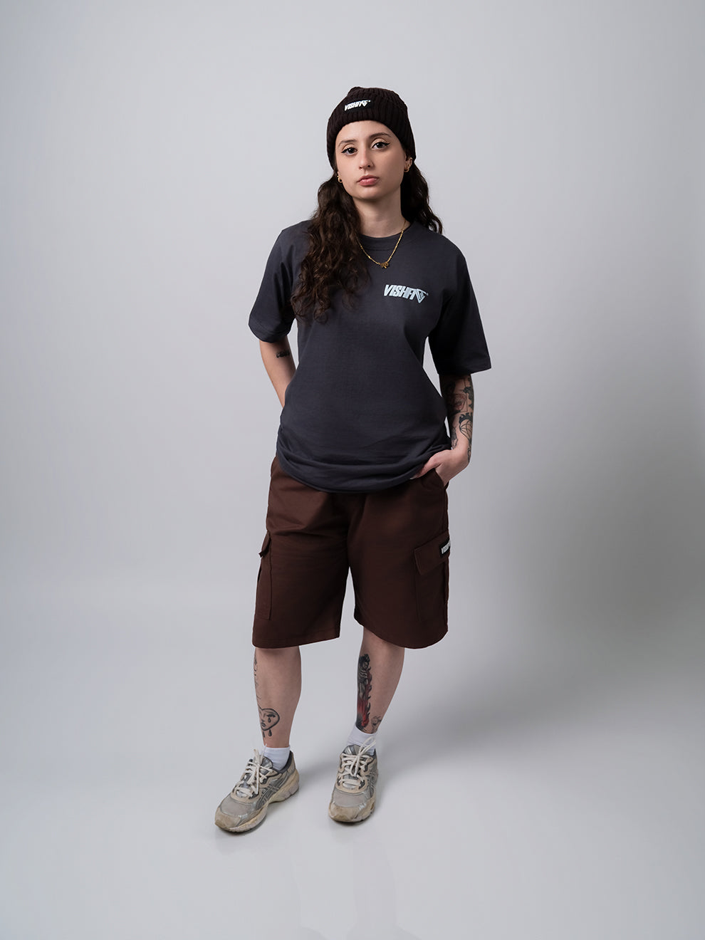 Camiseta Logo Chumbo