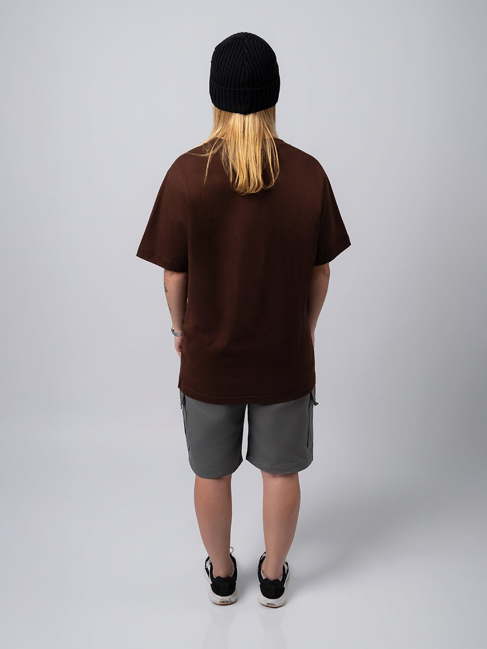 Camiseta Logo Marrom