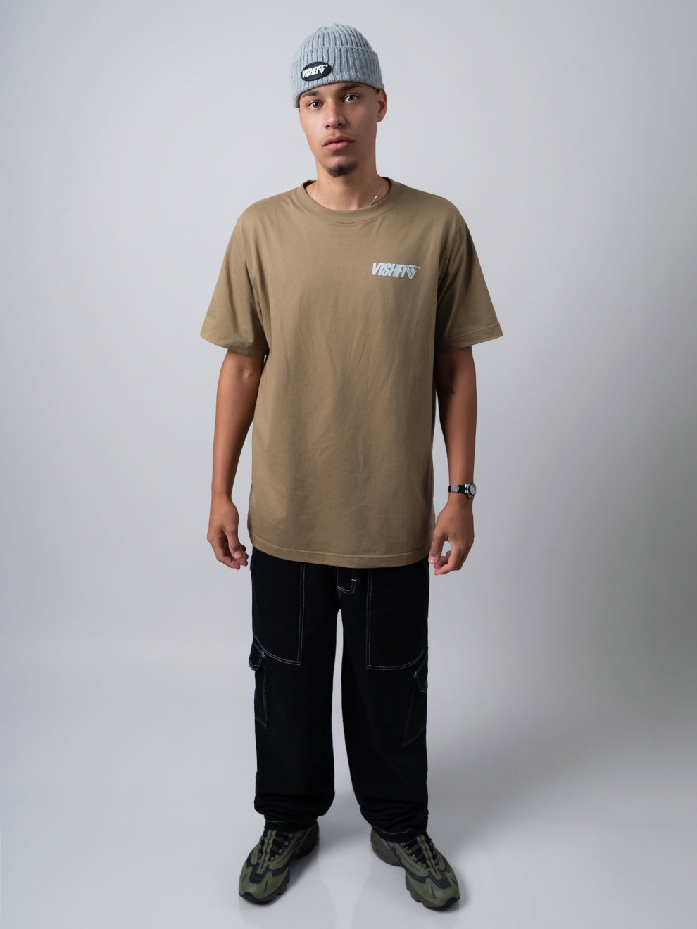Camiseta Logo Caqui