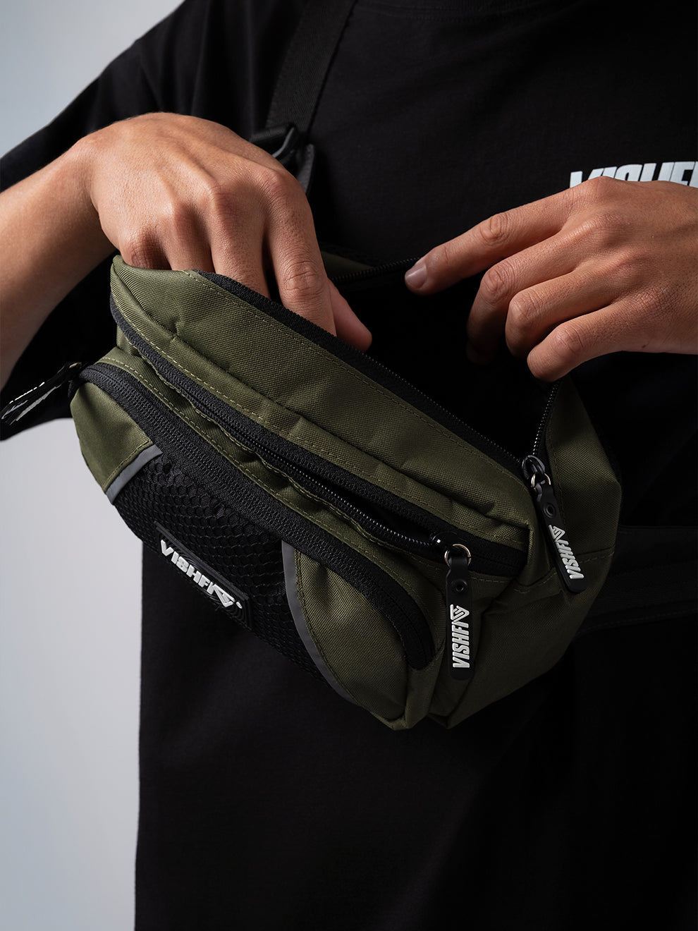 Waist Bag Tag Classic Verde