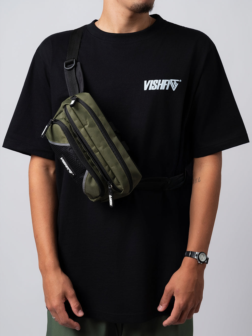 Waist Bag Tag Classic Verde