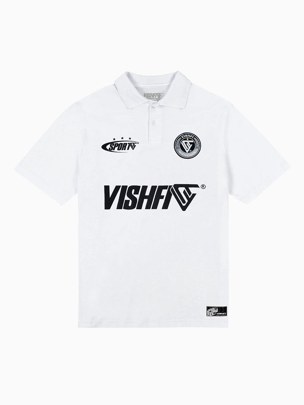 Camiseta Polo Clássica Branca