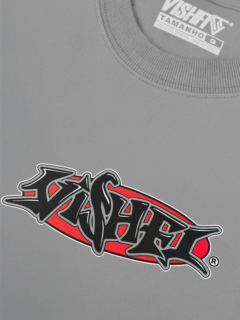Camiseta Tag Cinza