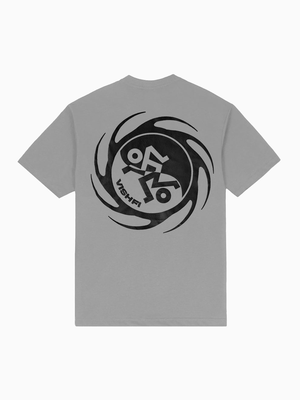 Camiseta Yin-Yang Cinza