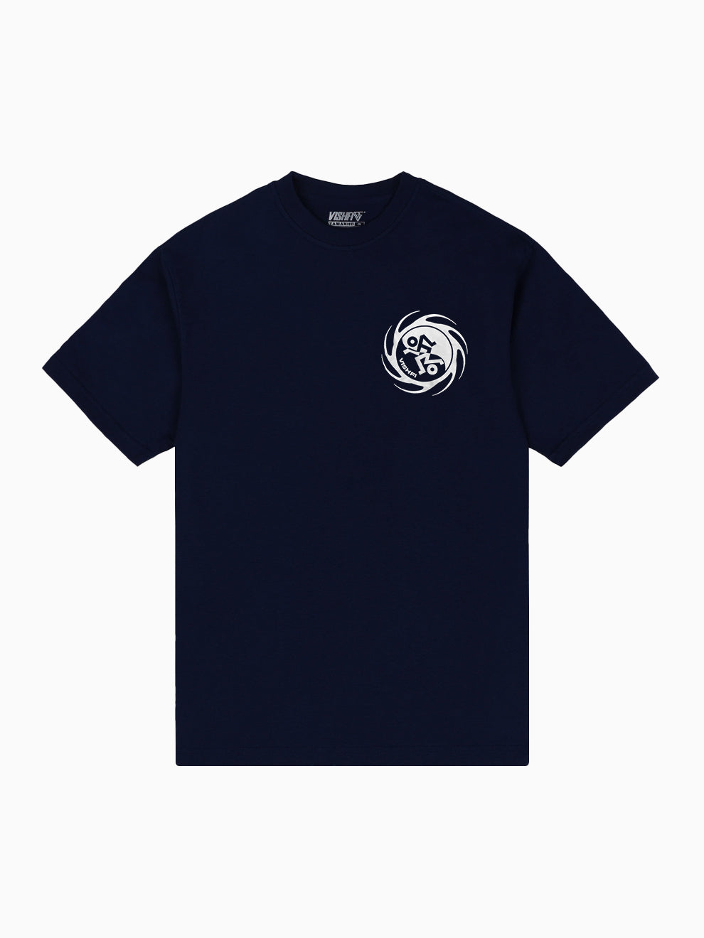 Camiseta Yin-Yang Azul Marinho