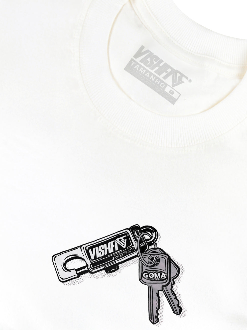 Camiseta Keychain Off White