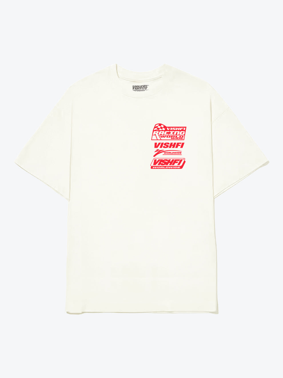 Camiseta Red Logotypes Off White