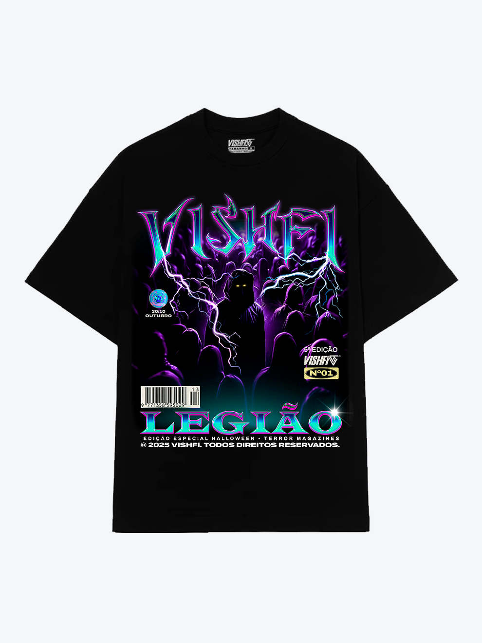 Camiseta Halloween 2K25 "Legião"