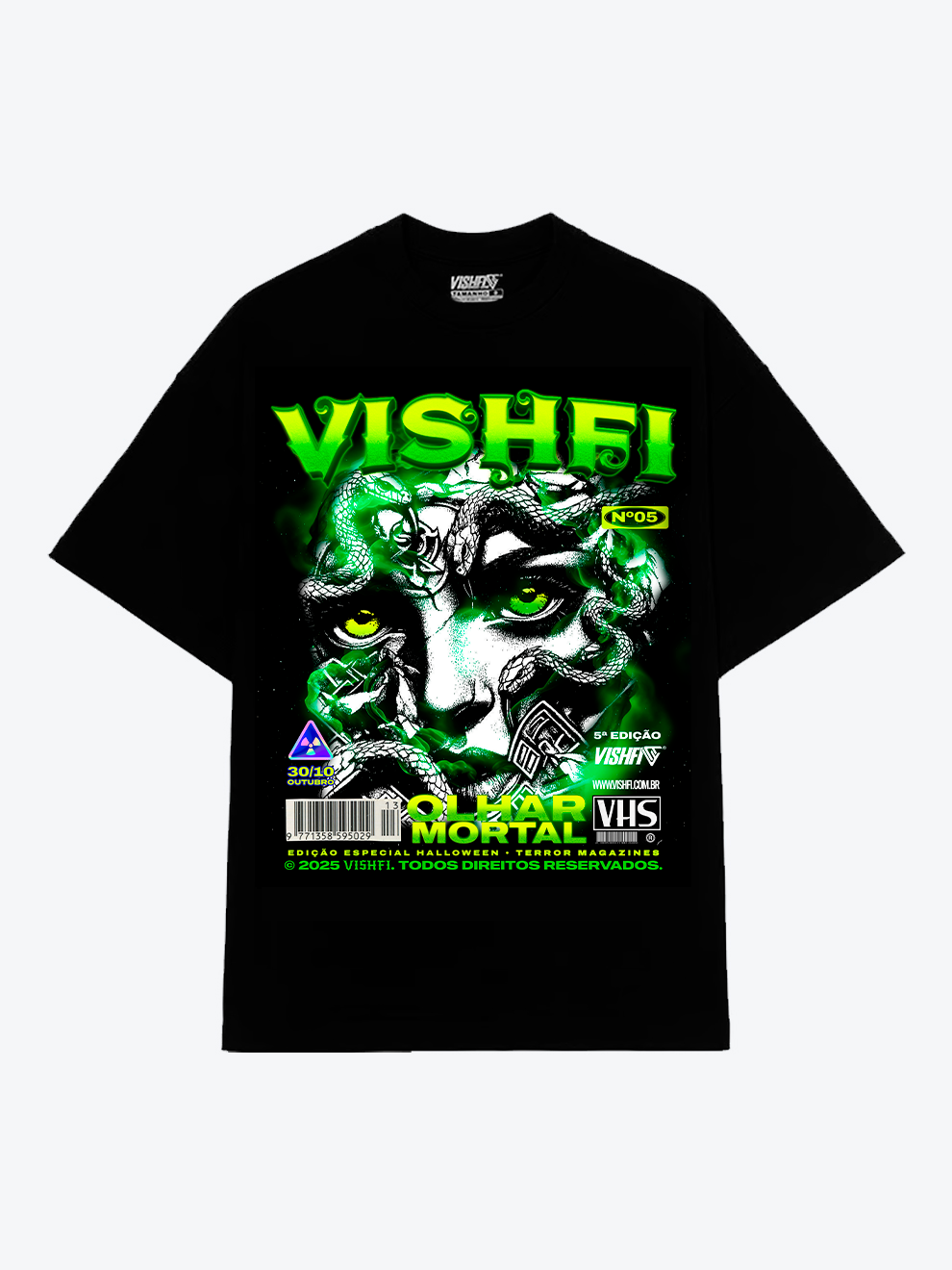 Camiseta Halloween 2K25 "Medusa"