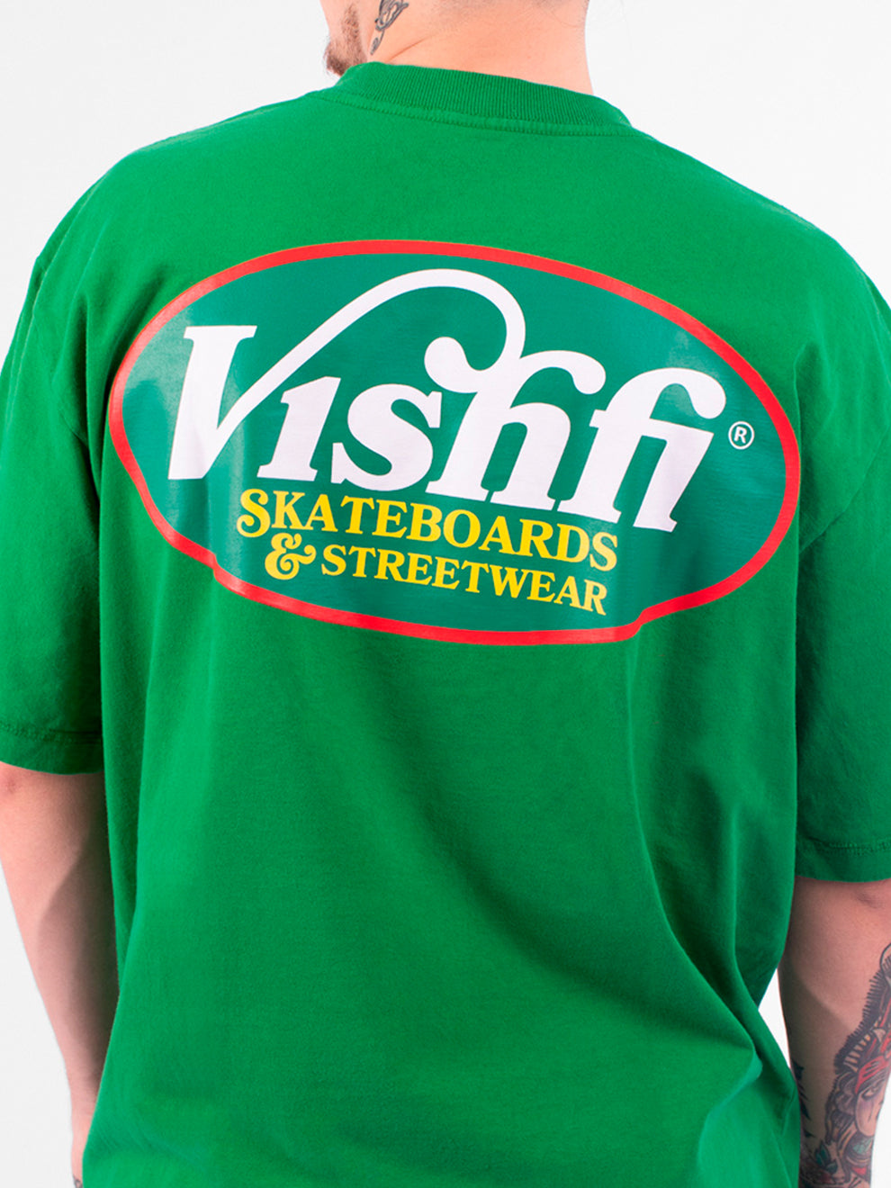 Camiseta Vish Retro Verde