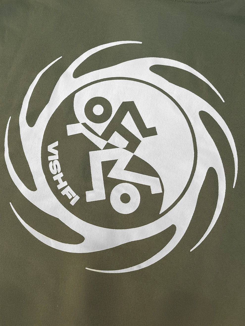 Moletom Capuz Yin-Yang Verde