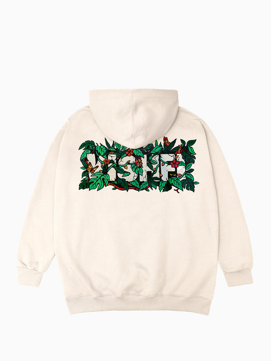 Moletom Capuz Garden Creme