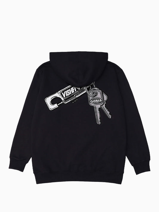 Moletom Capuz Keychain Preto