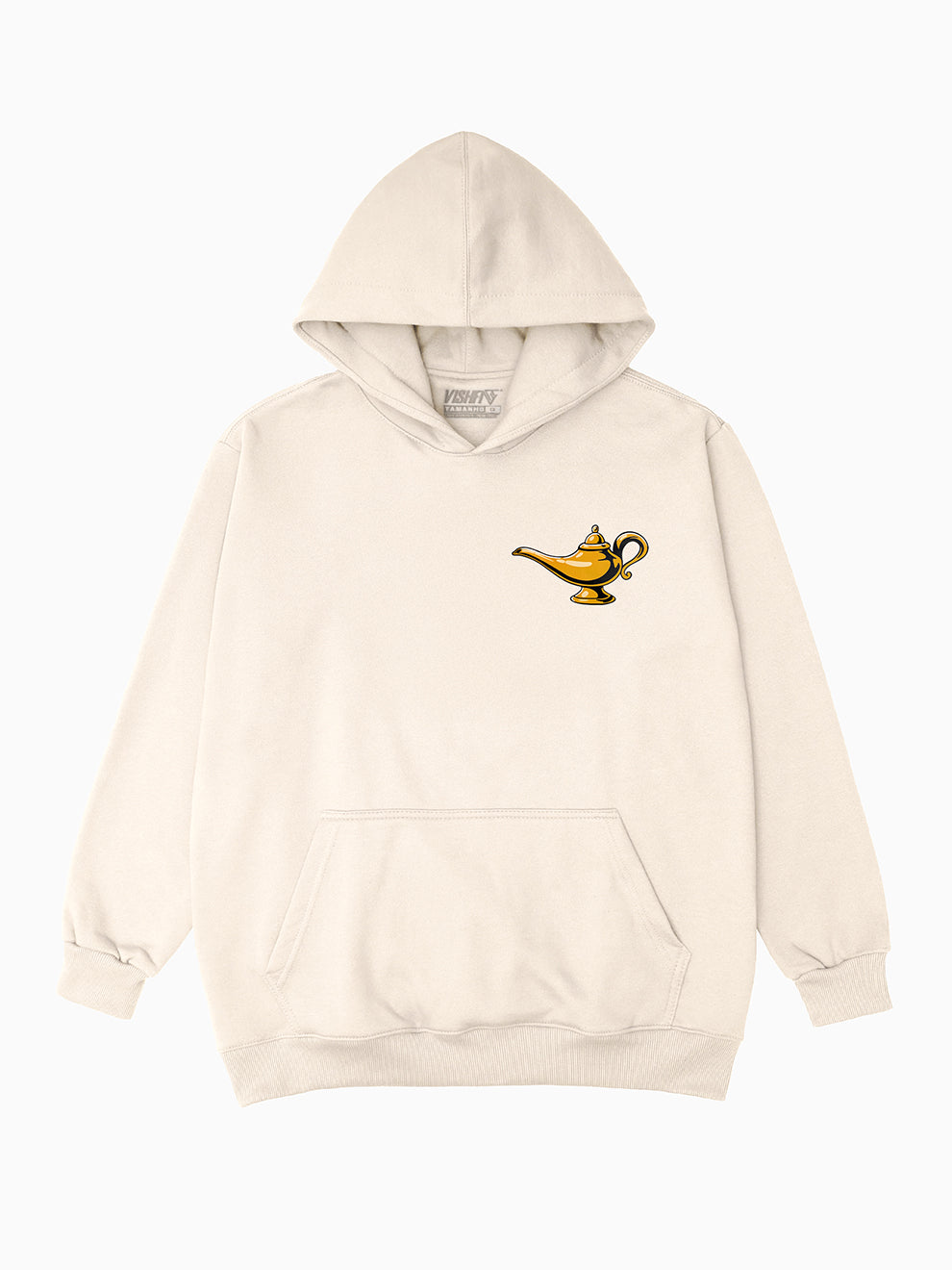 Moletom Capuz Magic Lamp Creme