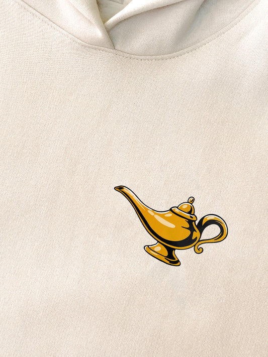 Moletom Capuz Magic Lamp Creme