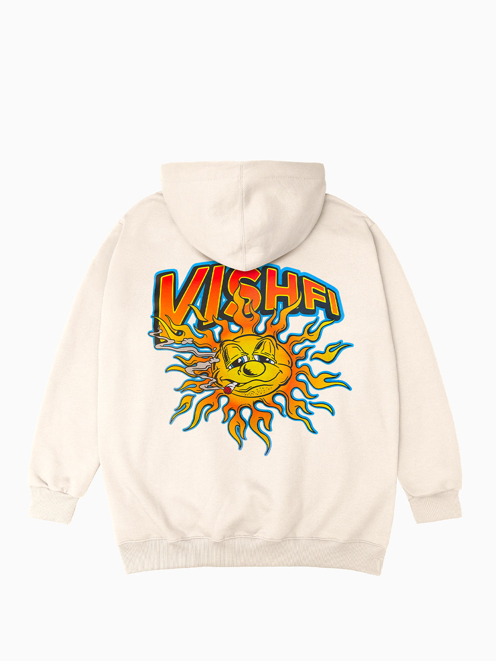 Moletom Capuz Sol Creme