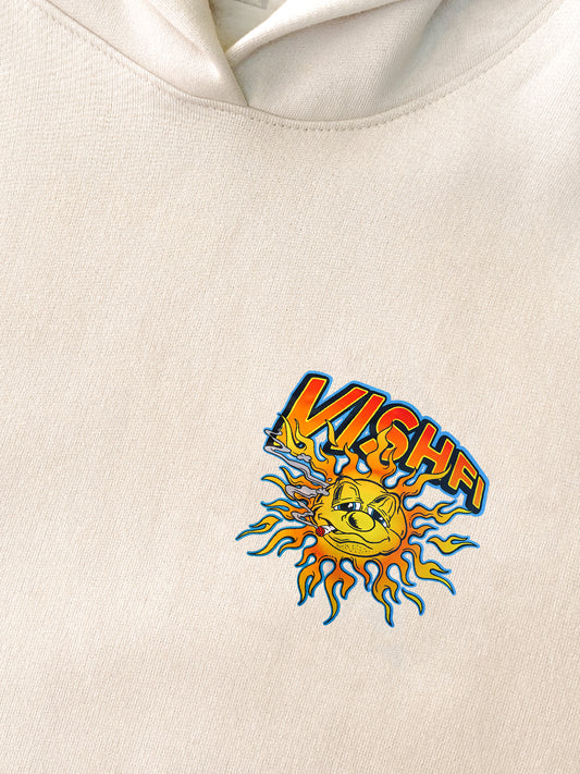 Moletom Capuz Sol Creme