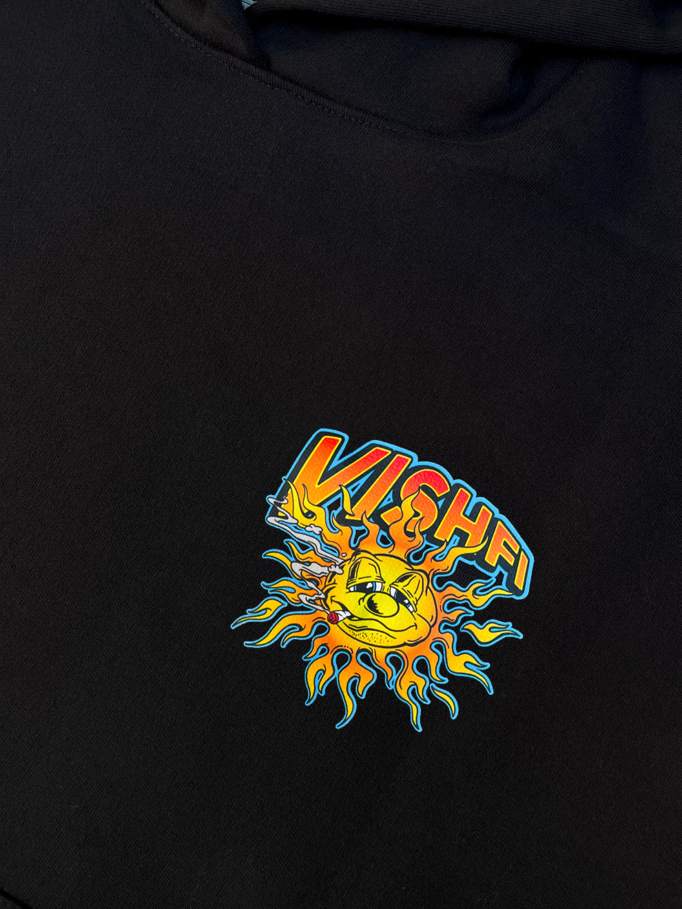 Moletom Capuz Sol Preto