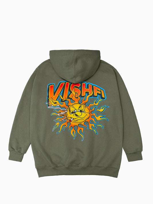 Moletom Capuz Sol Verde