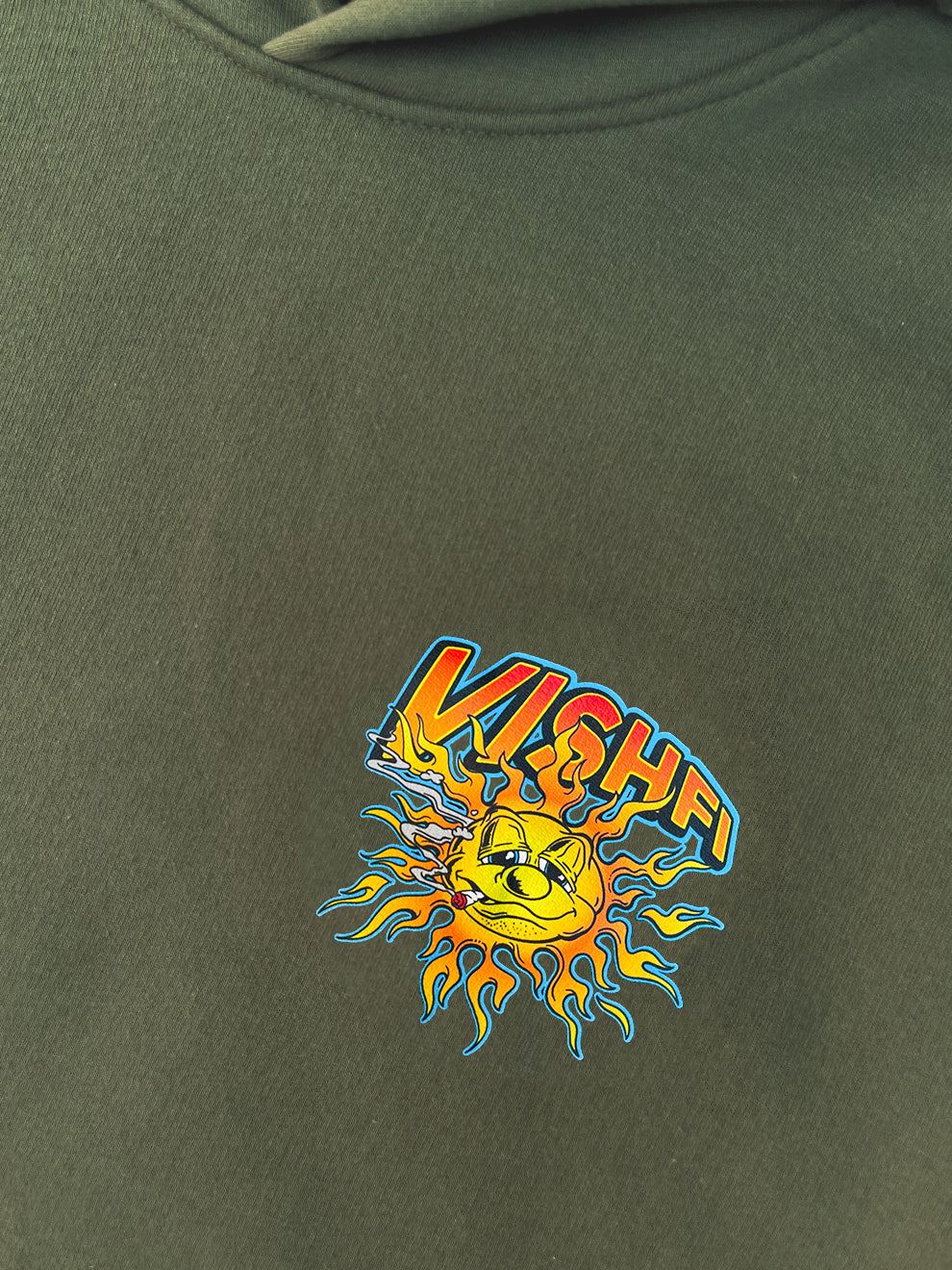 Moletom Capuz Sol Verde