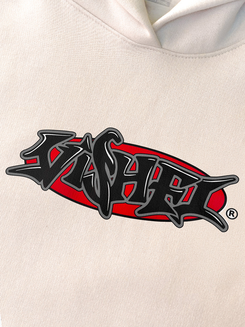 Moletom Capuz Tag Creme