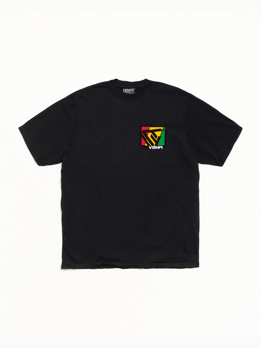 P-T-SHIRT ROOTS BLACK