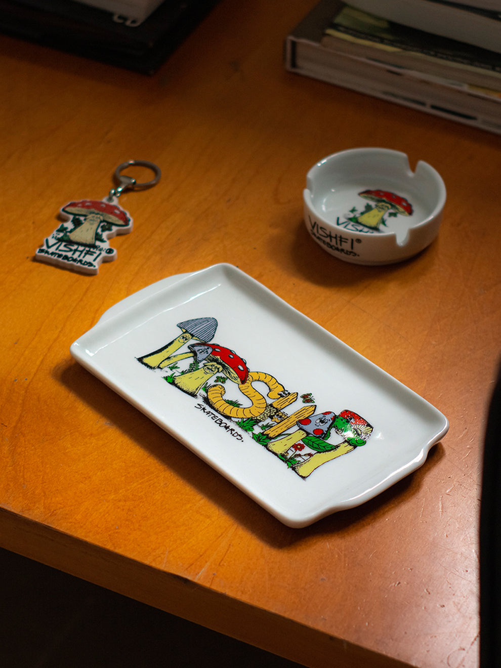 Bandeja Mushroom Porcelana