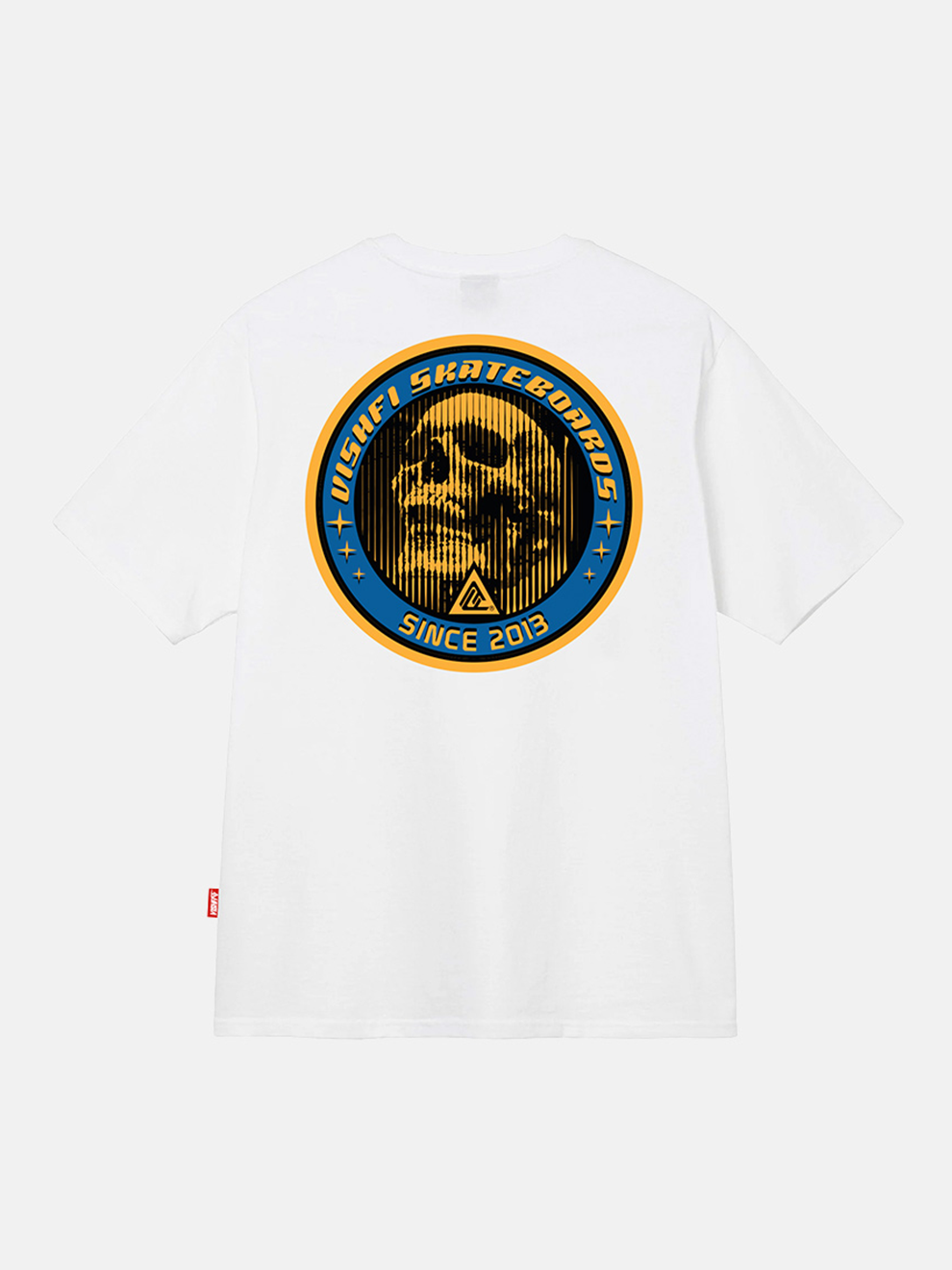 Camiseta Skull Est Branca