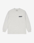 LONGSLEEVE CLASSIC LOGO HEATHER GRAY