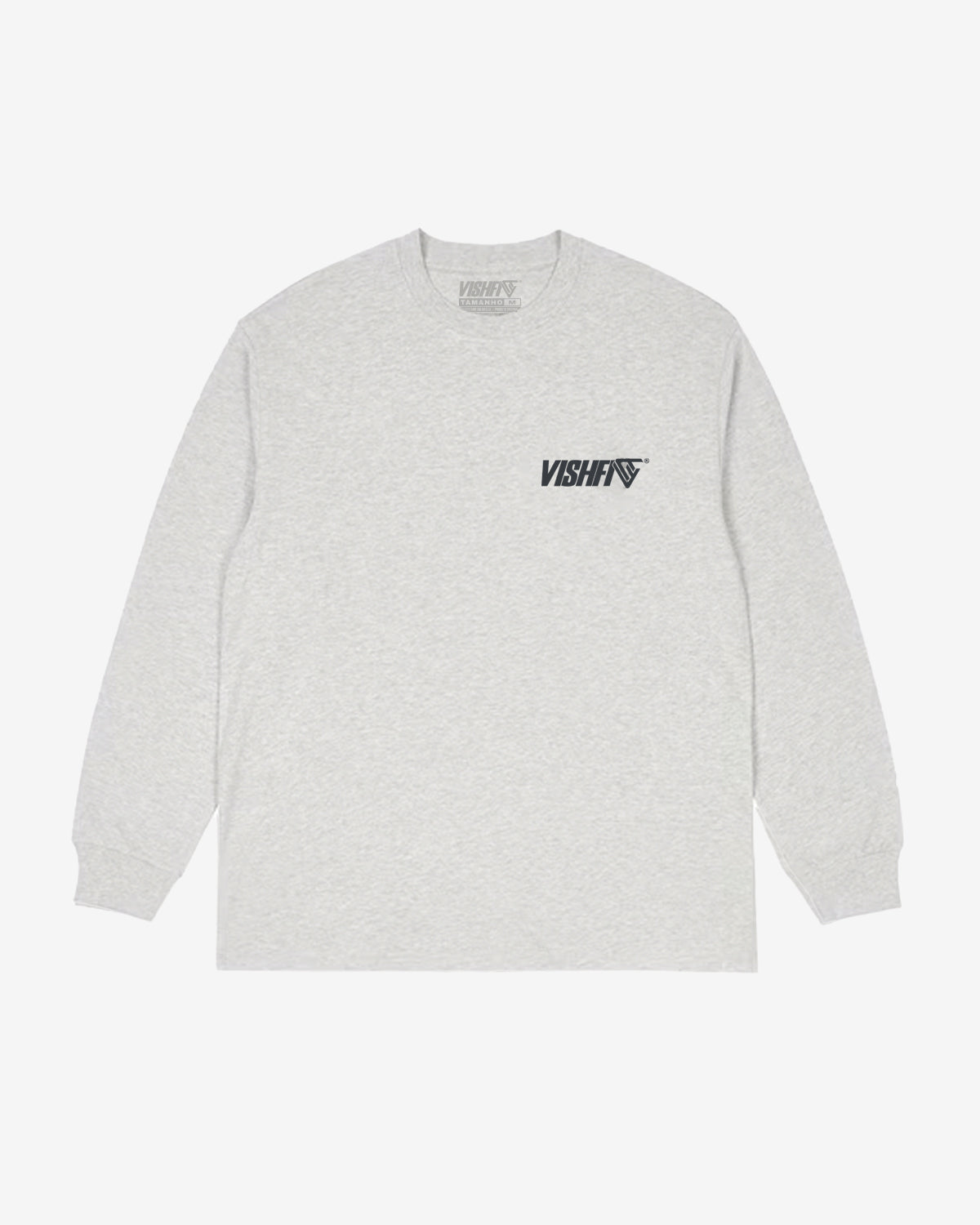 LONGSLEEVE CLASSIC LOGO HEATHER GRAY