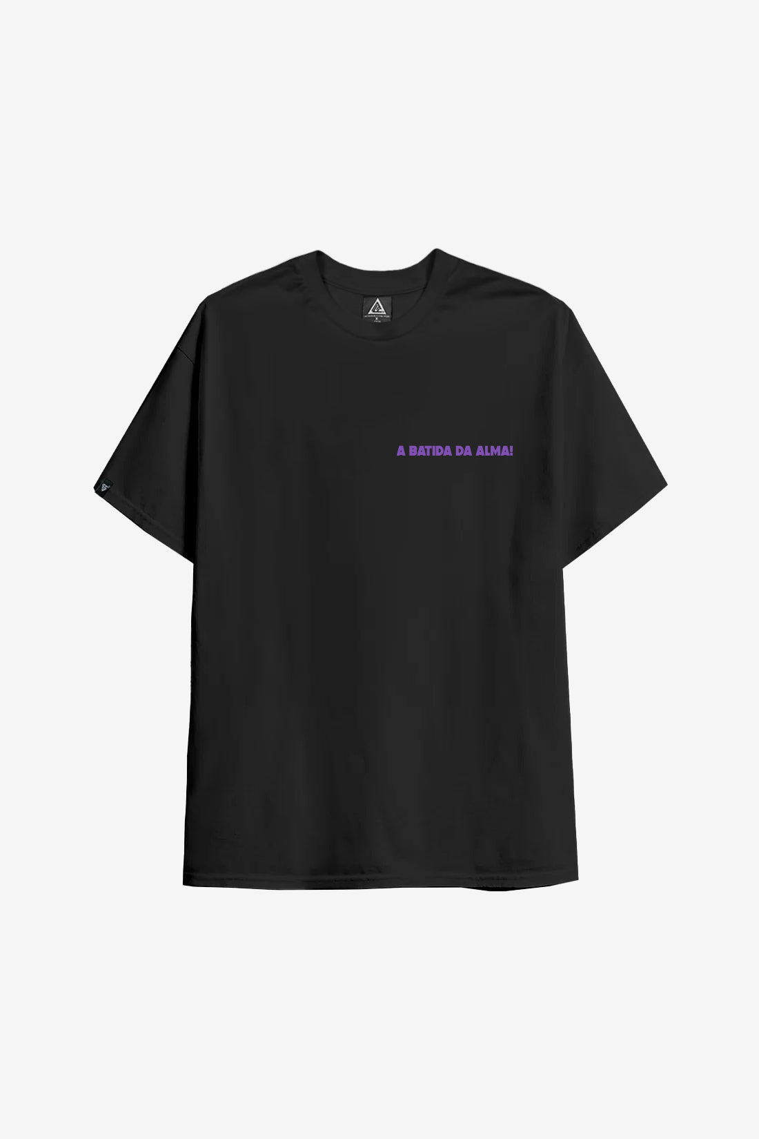 Camiseta Cotton Streetwear Batida da Alma Preta