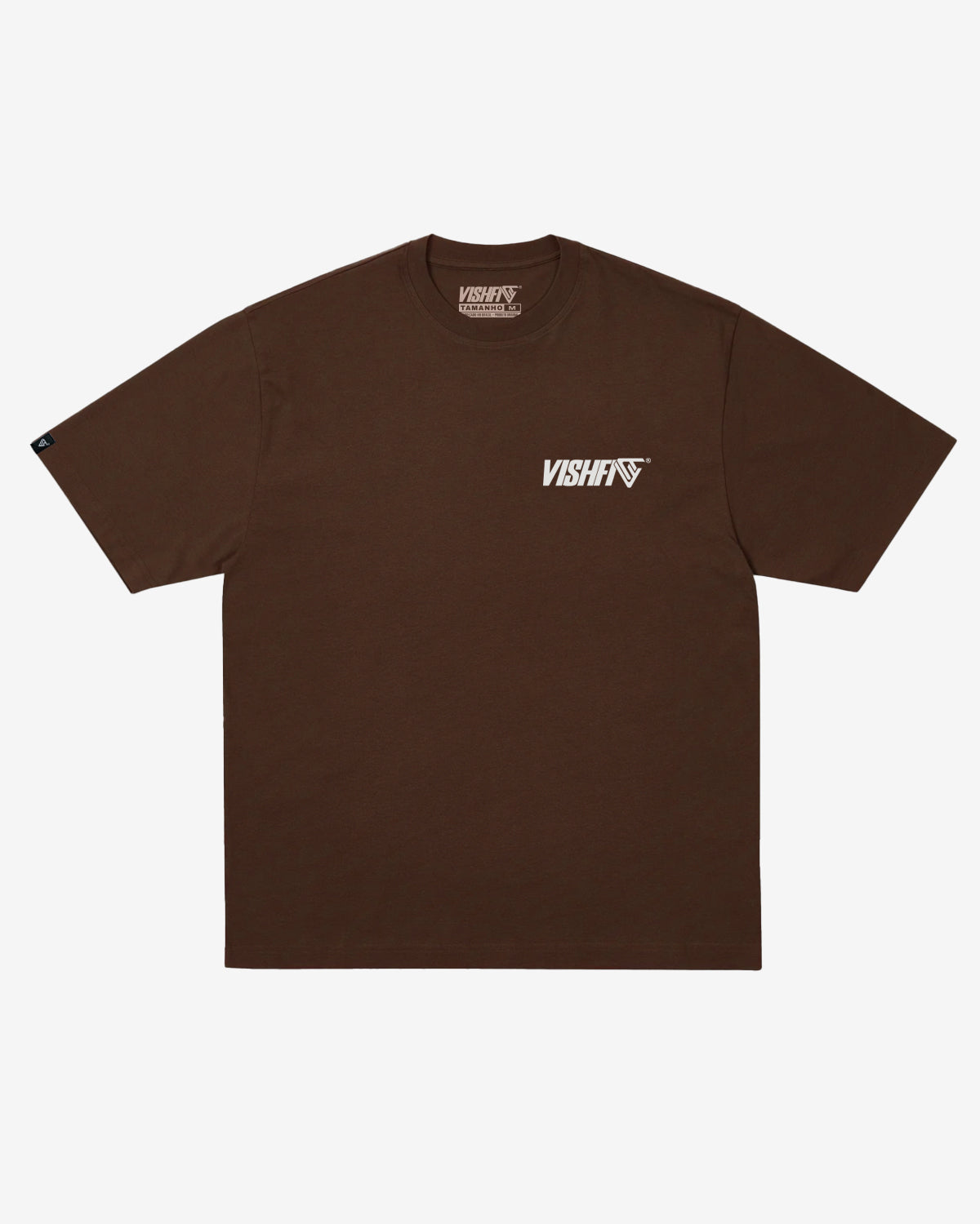 T-SHIRT CLASSIC LOGO BROWN