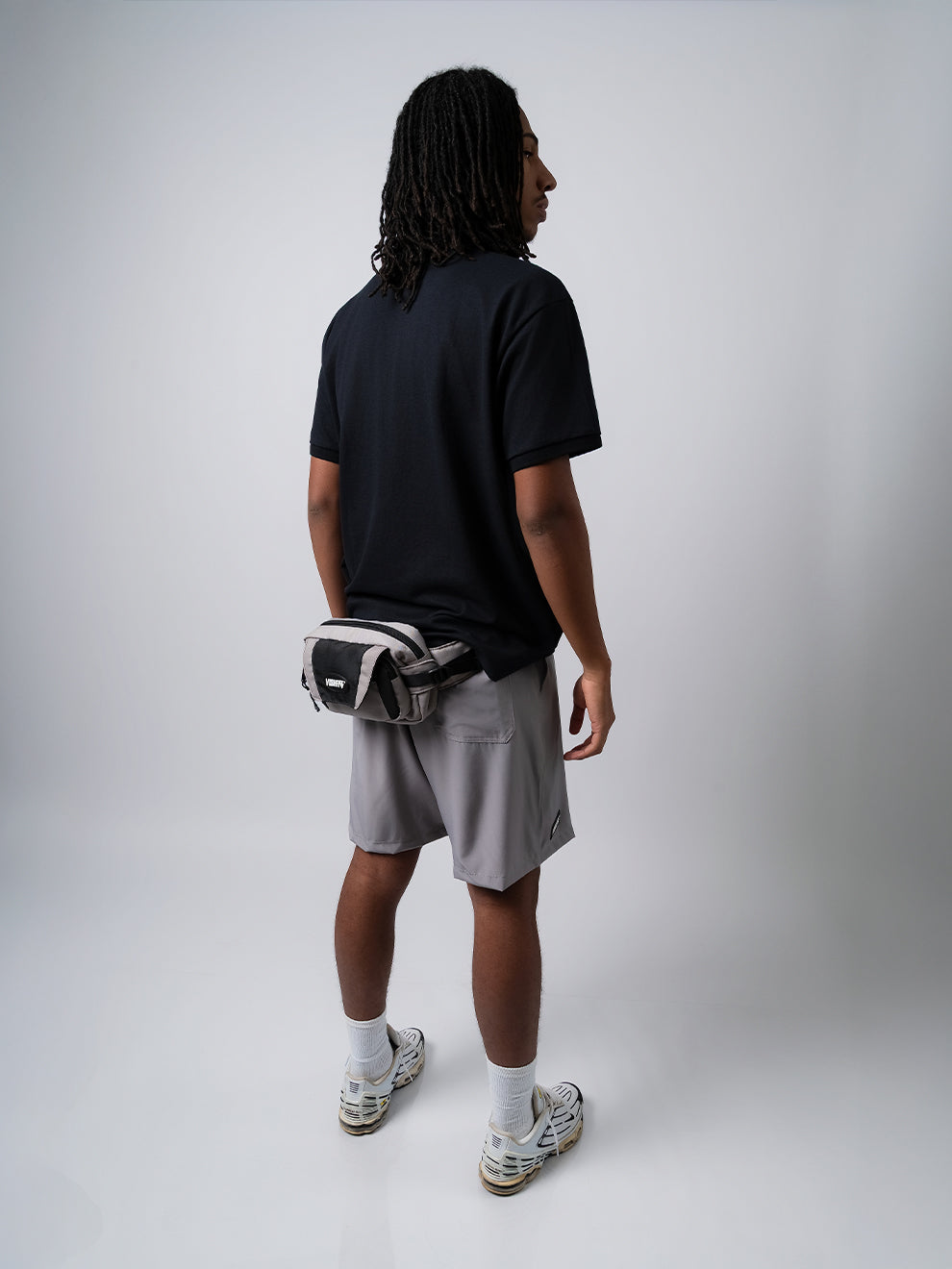 WAIST BAG TAG TWO CINZA