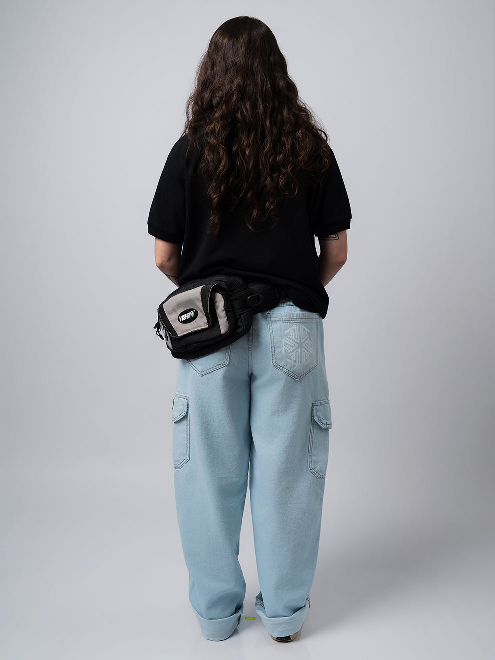 WAIST BAG TAG TWO PRETA