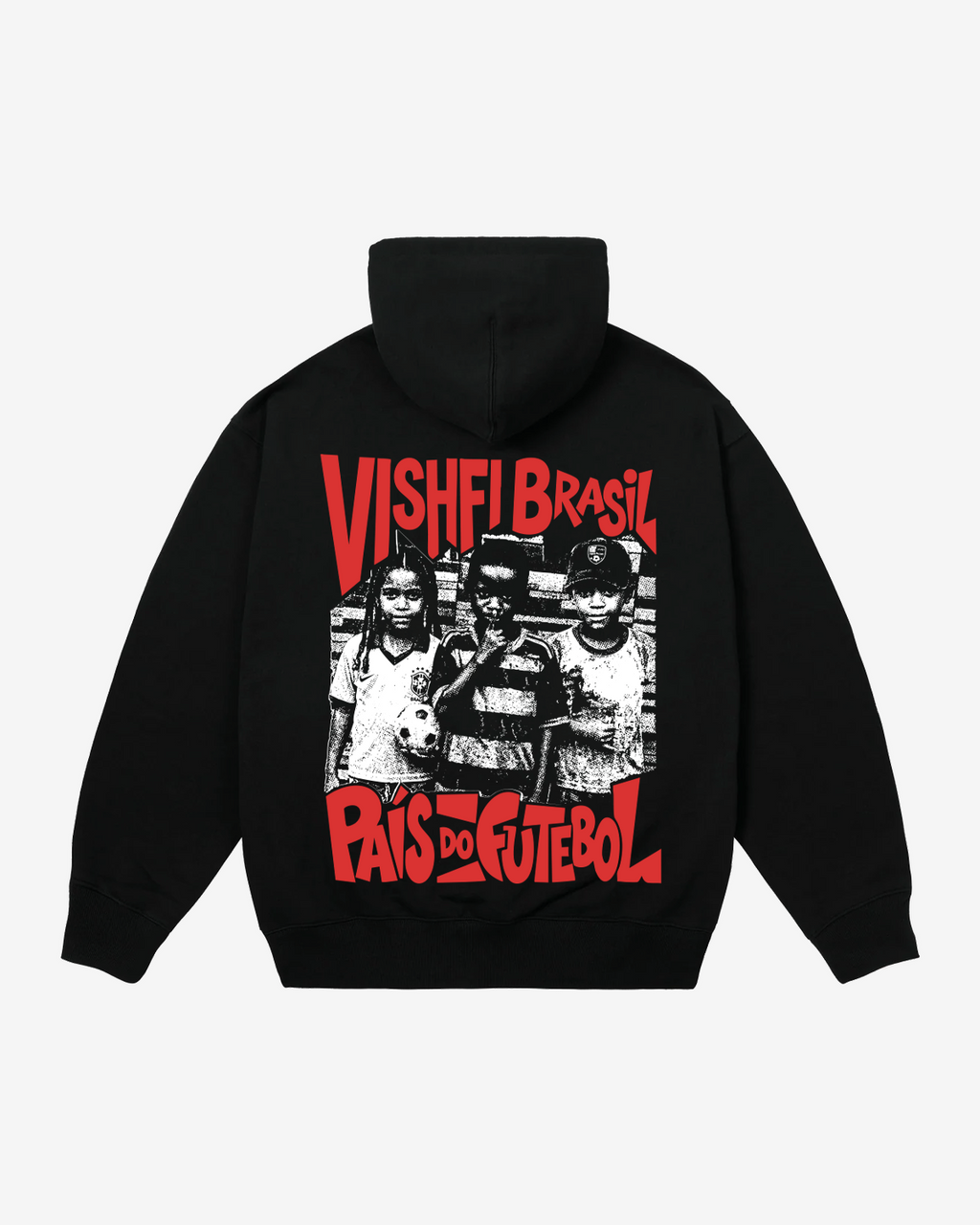 HOODIE PAÍSDOFUTEBOL BLACK