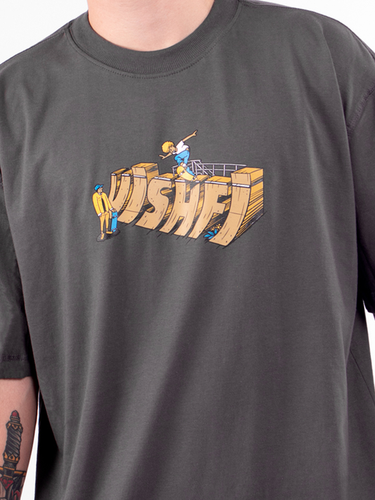 Camiseta Miniramp Cinza