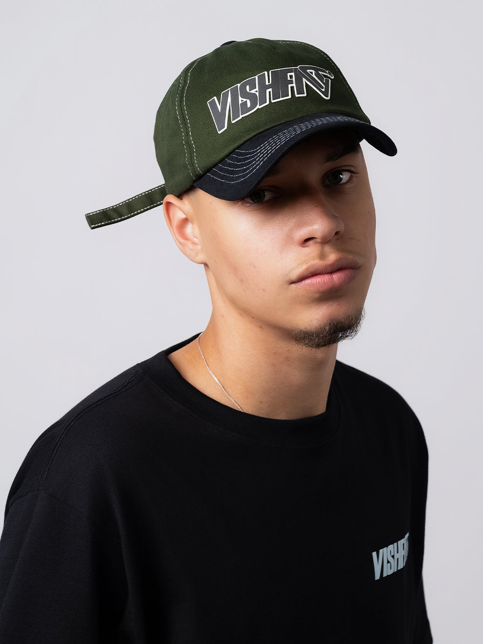 DAD HAT LOGO RELEVO GREEN