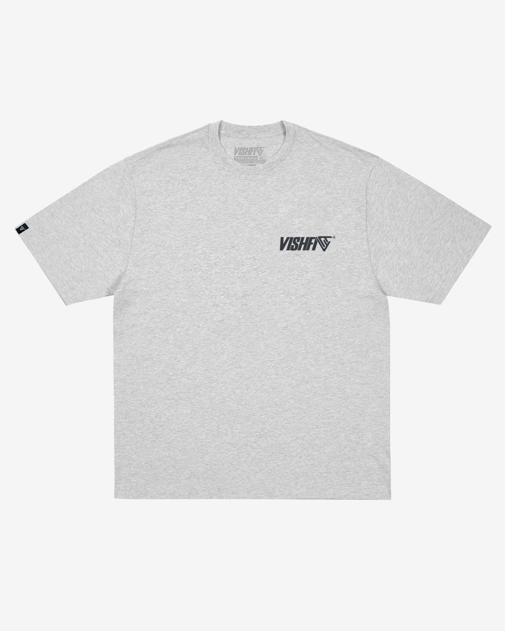 T-SHIRT CLASSIC LOGO HEATHER GRAY