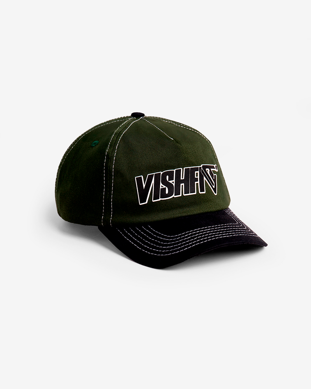 DAD HAT LOGO RELEVO GREEN