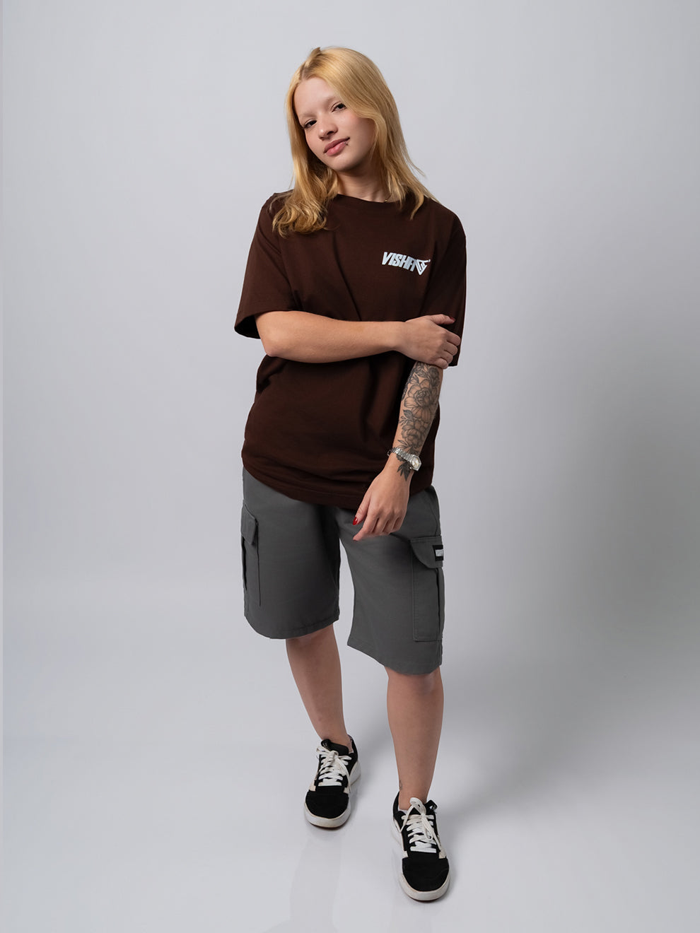 Bermuda Cargo Sarja Tag Cinza