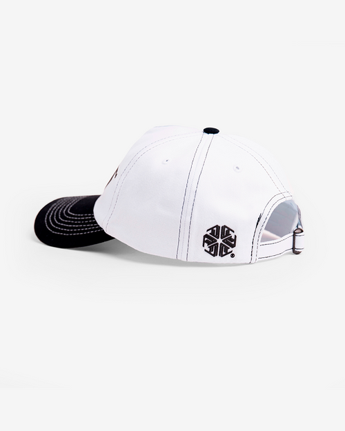 DAD HAT LOGO RELEVO WHITE