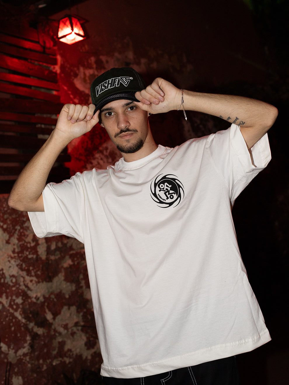 Camiseta Yin-Yang Off White